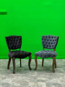 Grey chairs