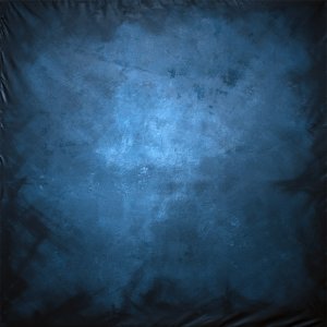 Blue painted fabric for set #2