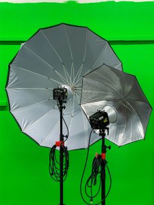 Reflective umbrellas