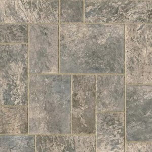 Stone tile floor